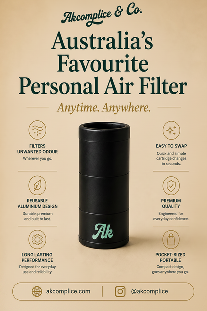 Personal Air Filter (Black & Sage)