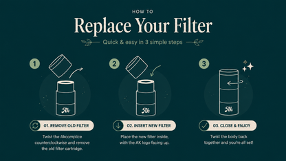 Personal Air Filter (Black & Sage)