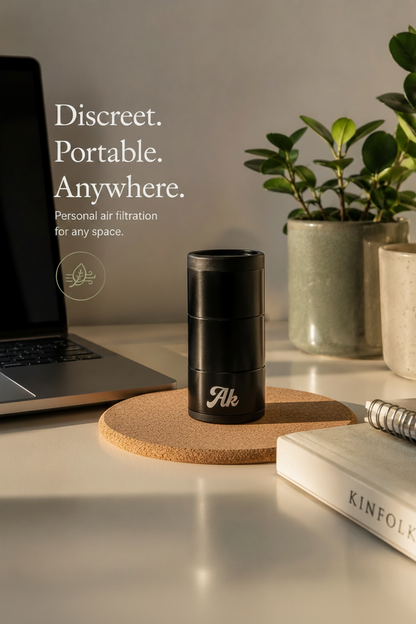 Personal Air Filter (Black & Sage)